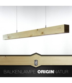 "Origin2" Faszination Natur: LED-Hängeleuchte aus robustem Fichtenholz für zeitgemäßes Ambiente